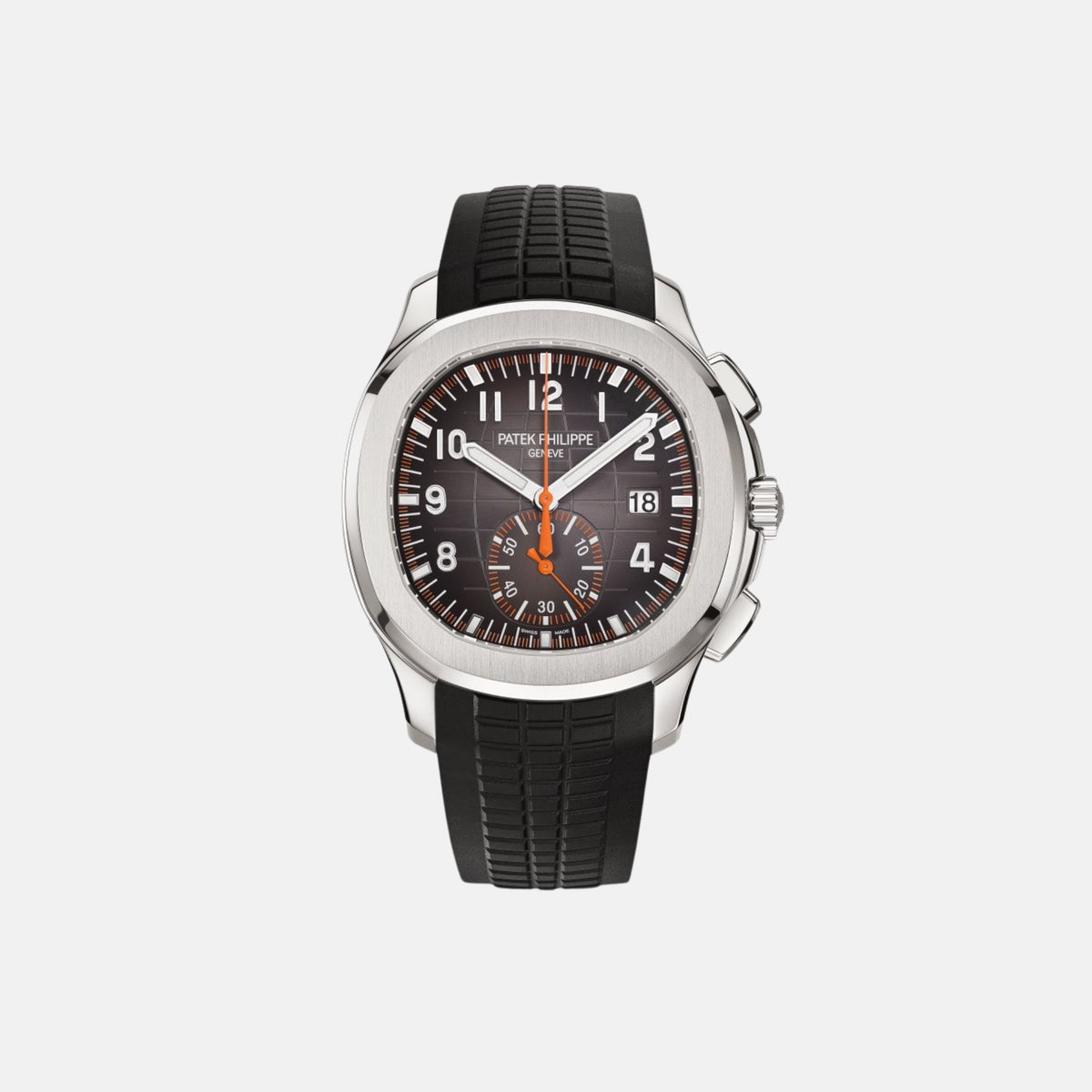 Patek Philippe Aquanaut Chronograph 5968A-001 in steel with orange accents