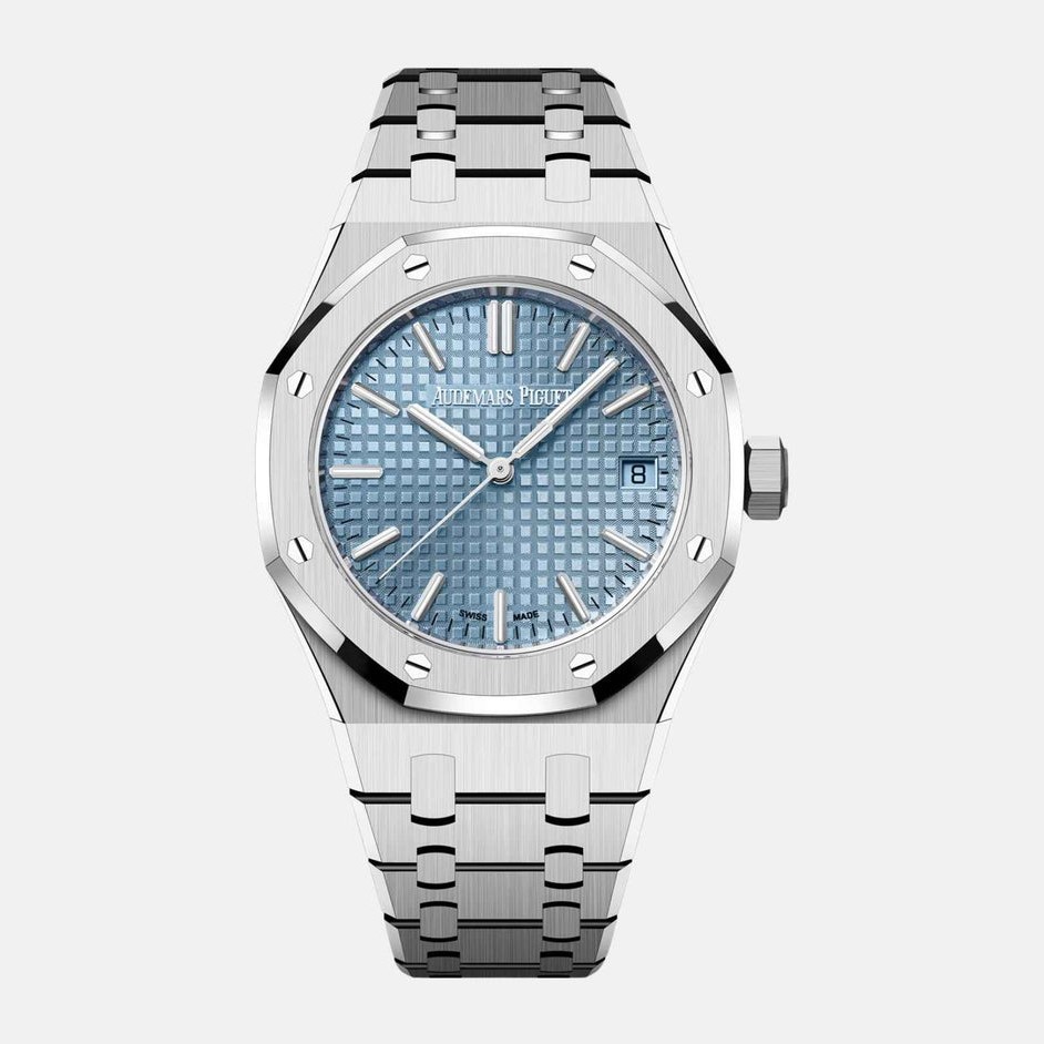 Audemars Piguet Royal Oak Selfwinding 37 with light blue dial